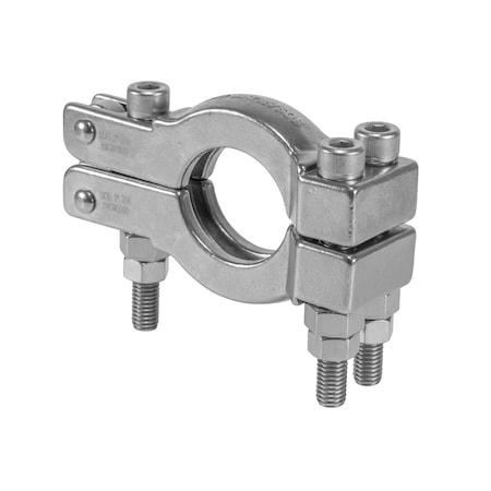 Steel & Obrien 12" Tri-Clamp, Asme High Pressure Clamp - Long 316SS 13ASME-12-316
